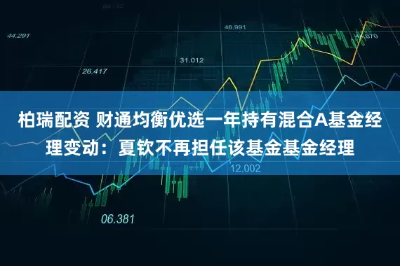 柏瑞配资 财通均衡优选一年持有混合A基金经理变动：夏钦不再担任该基金基金经理